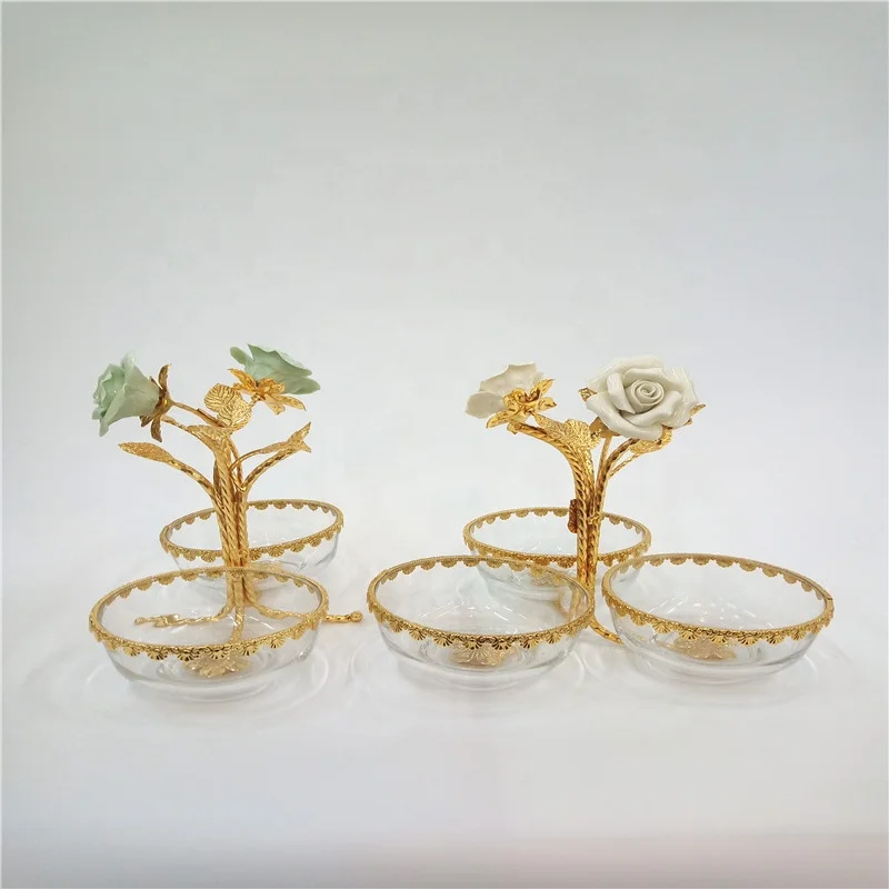 
Factory Multifunctional 3 Pcs Acrylic Sugar bowl and Dishes for Dining Table 