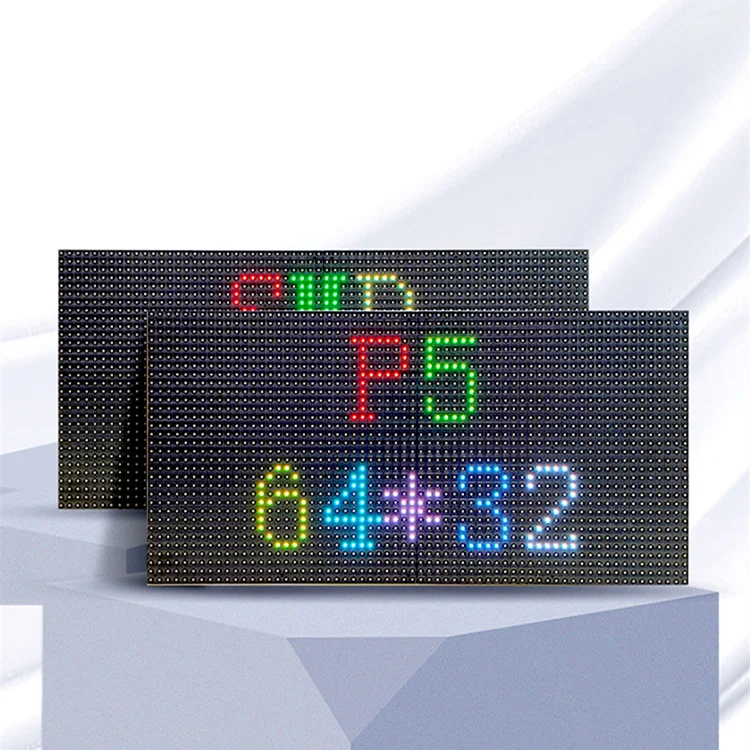 P5 внутренний СВЕТОДИОДНЫЙ экран полноцветный RGB 320x160 мм интерфейс HUB75 светодиодная матричная панель от производителя
