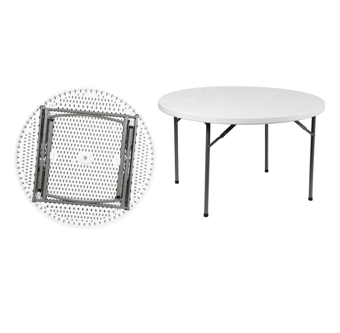 Manufacturers Portable SQ-R122 Dining Set Side Round Plastic Tables