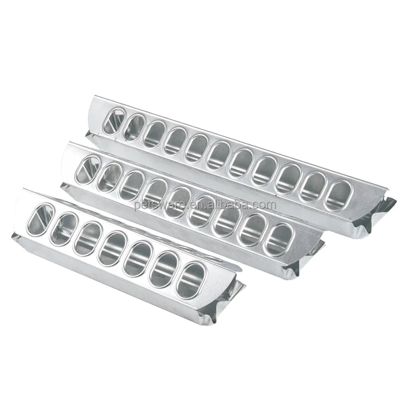 Сельскохозяйственный рынок оцинкованный 12-дюймовый слайд верхний кормушка для курицы