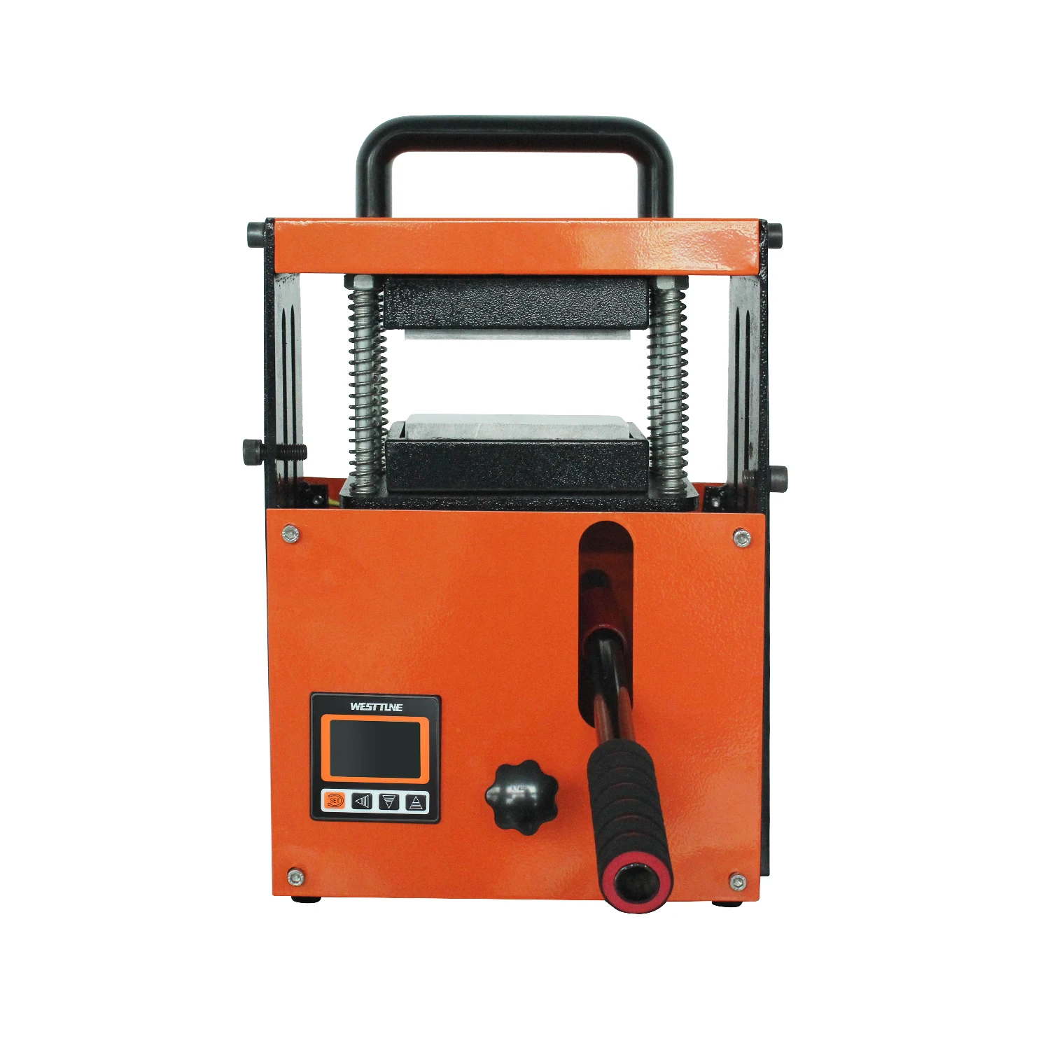 WEST TUNE 4TON home use small rosin heat press with dual heating plates machine