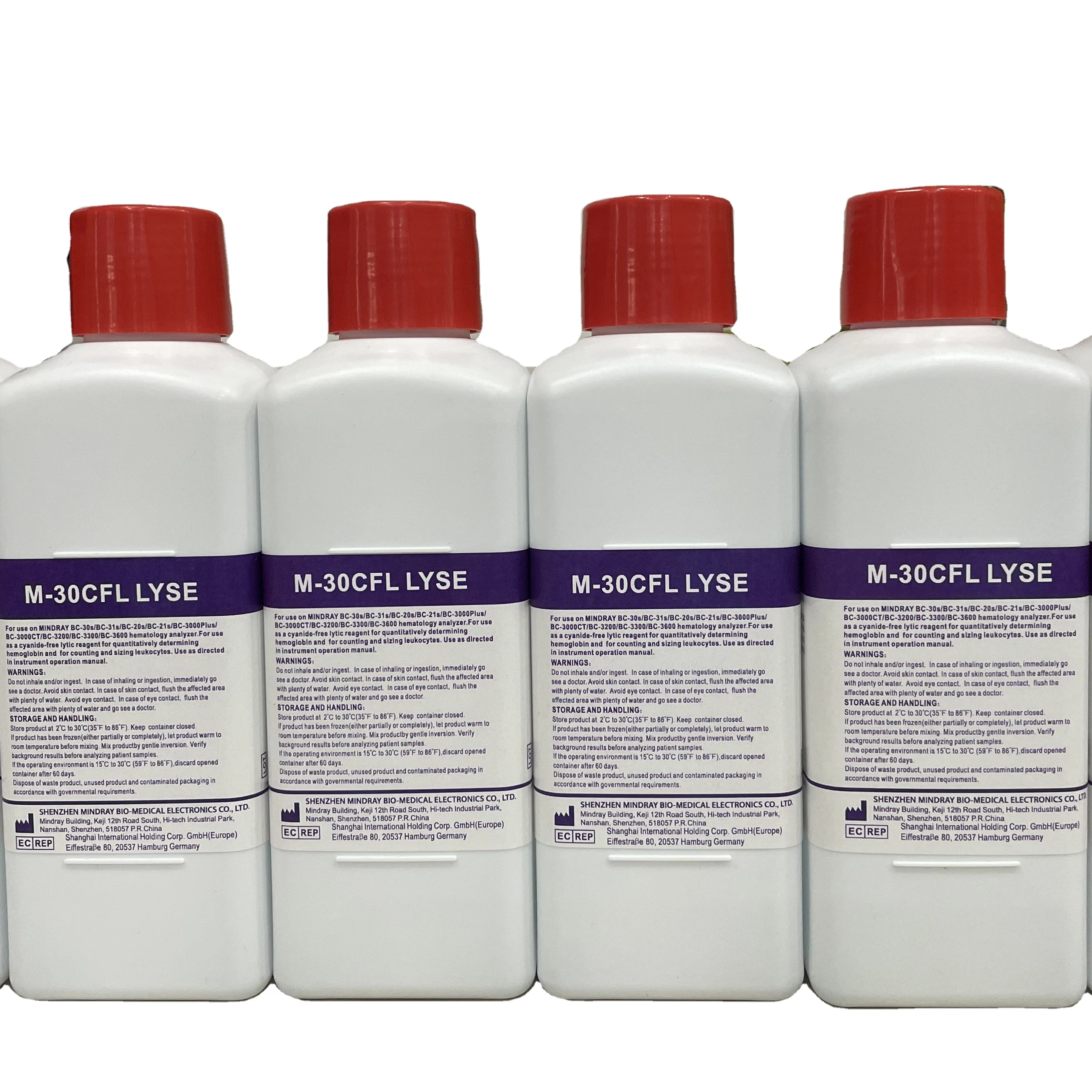 Mindray Compatible 3 Parts Hematology Reagents Lyse Diluent Probe Cleaner For BC10 BC20 BC30 Hematology Analyzer