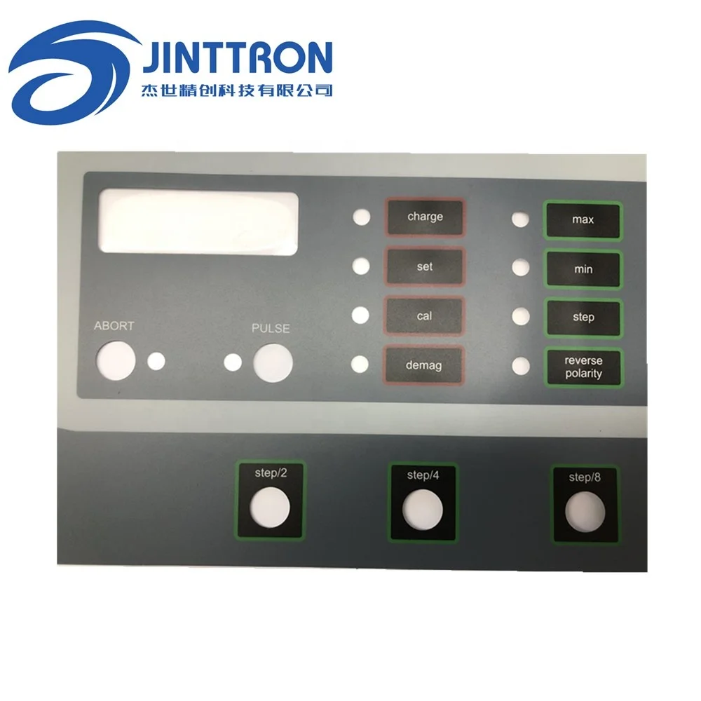 Keyboard membrane PET tactile metal dome overlay keypads control panel membrane switch customized
