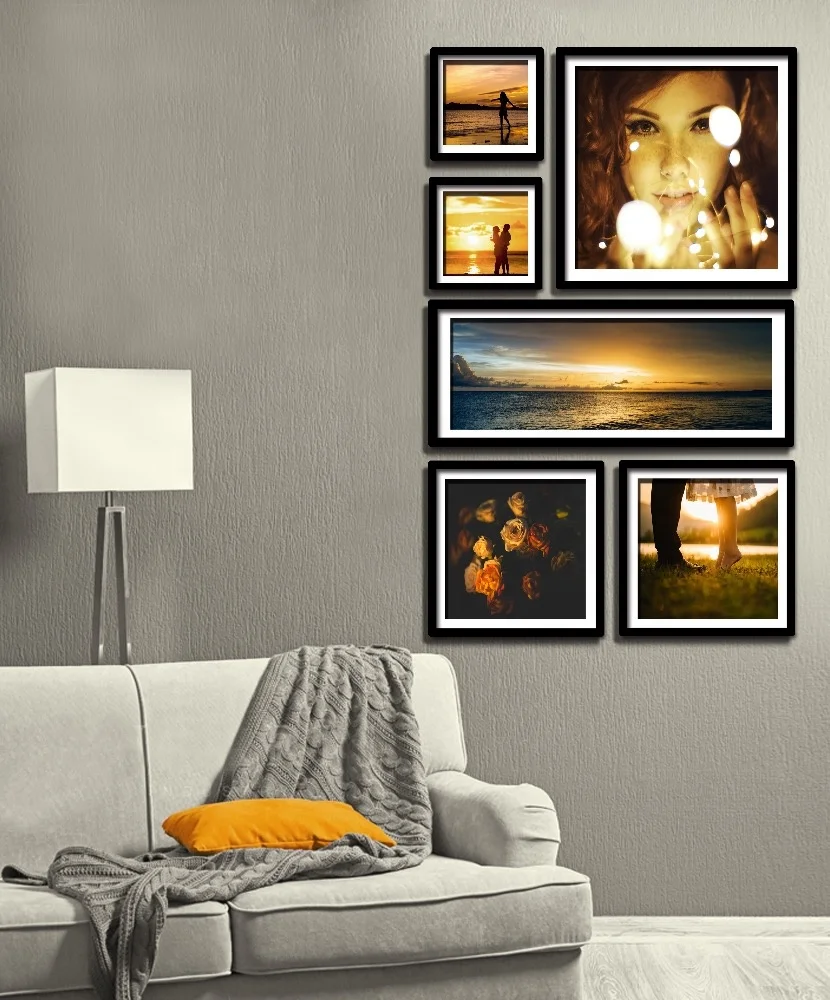 Fashionable Murano Under Glass Paper Printed Wall Art Supplies Painting