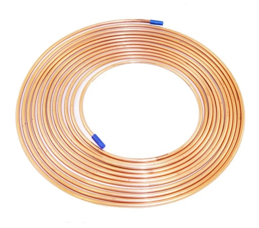 Copper Pipe Coil  C11000 C10200 C12200 Air Conditional Pipe Fridge Pipe Water  Heating