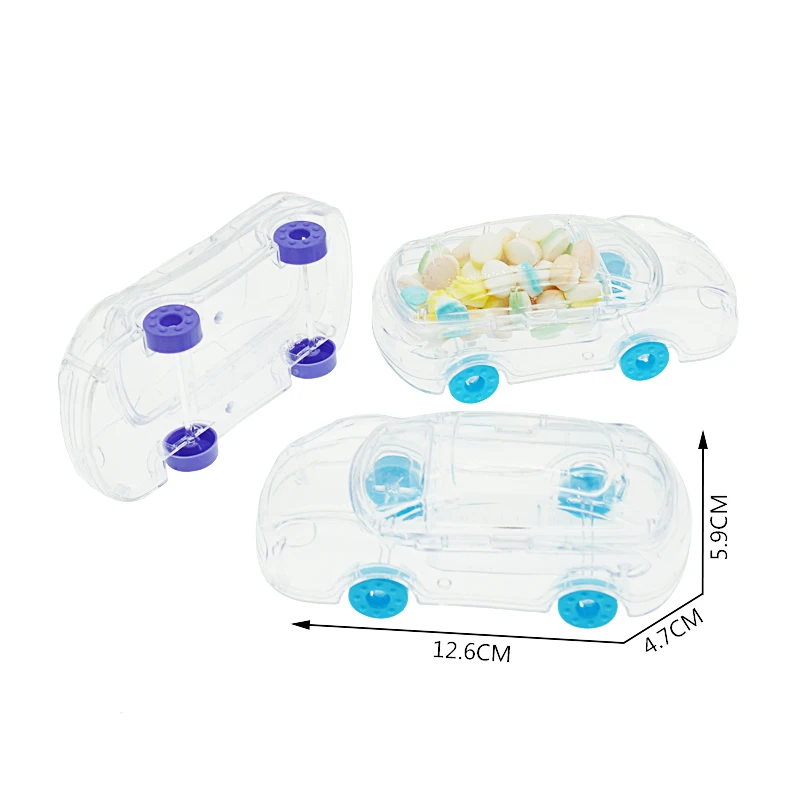 Transparent Candy Sports Car Empty Candy Container Toys For Kids Candy Toys