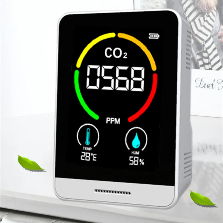 2022 AK8 Air Quality Detector Carbon Dioxide Detector CO2 Infrared Sensor Smart CO2 Meter Detector medidor de co2