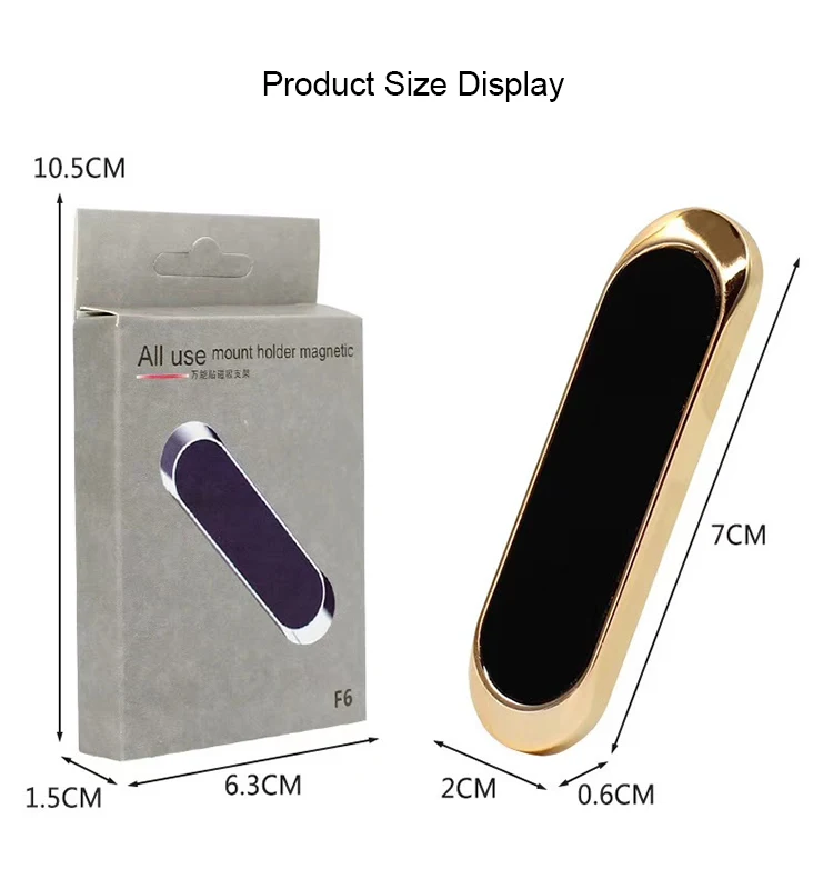 
Magnetic Mobile Phone Holder Car Dashboard mobile Bracket Cell Phone Mount Holder Stand Universal Magnet wall sticker For iPhone 