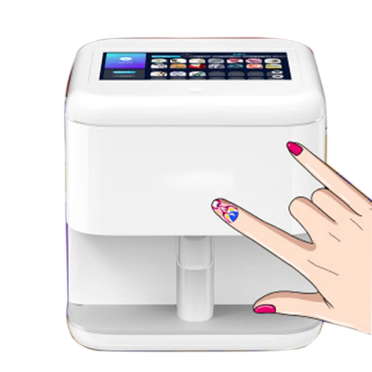
Portable 3D intelligent multifunctional nail enhancement printer 