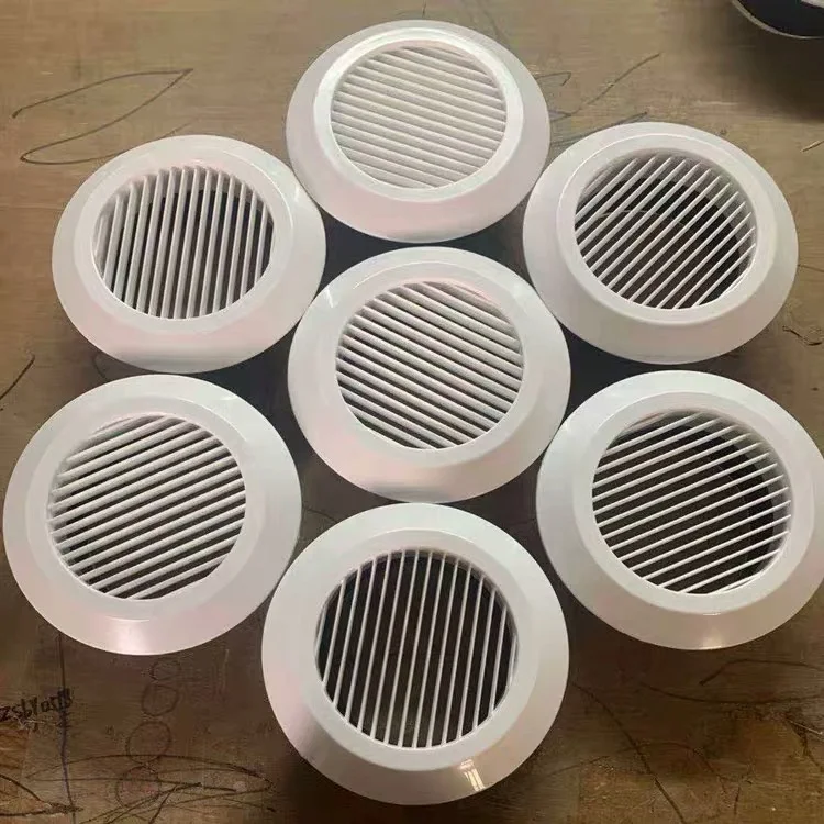Wall and Floor Air Conditioner Round Air Grille Rain-proof Air Louvre