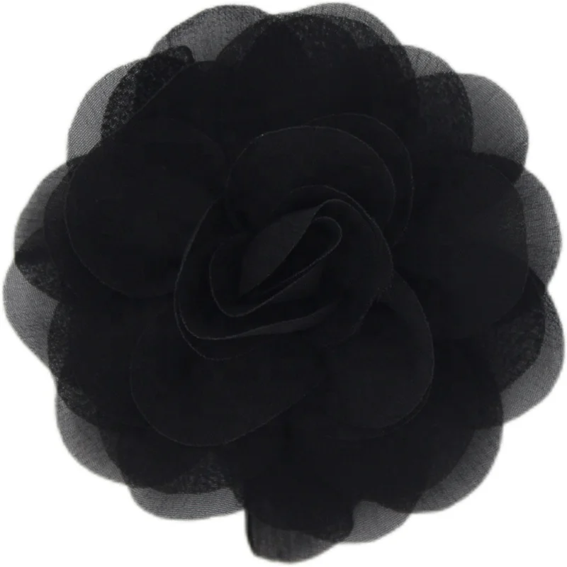 Заколка для волос с цветочным орнаментом