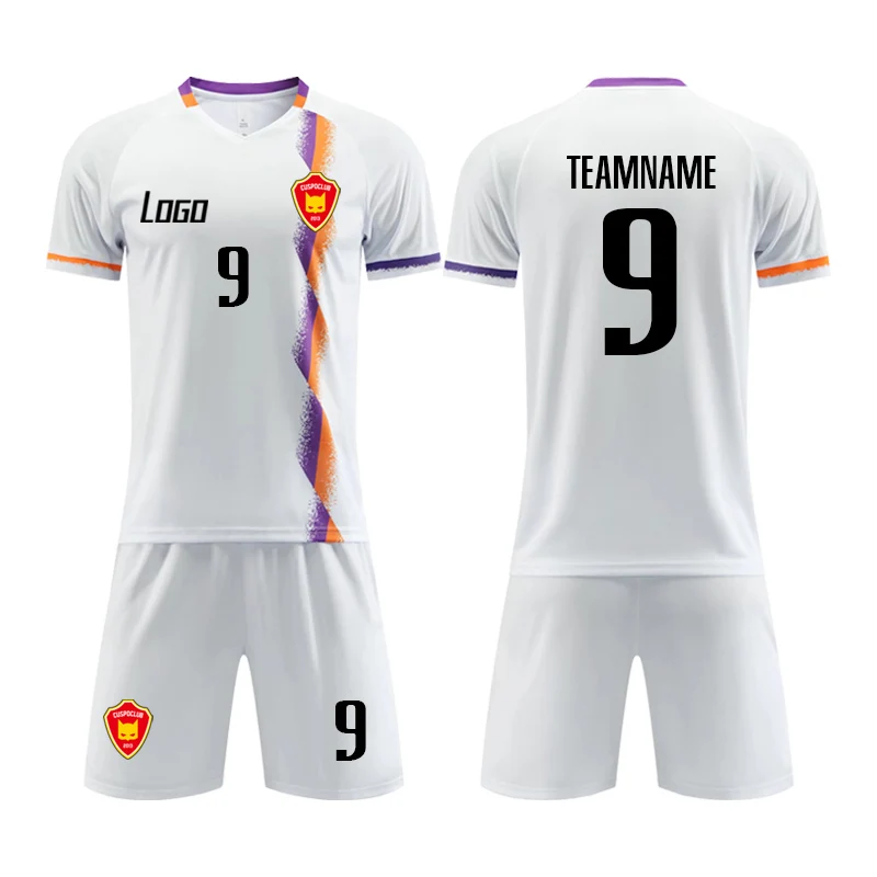 Factory Direct Custom Football Uniform Kits Wholesale Soccer Jersey Set for Clubs