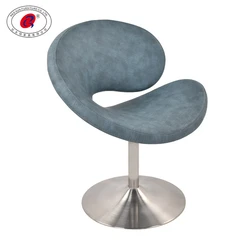 Factory Supplying Stainless Steel  Modern Leather Mini High Leisure Chair Stool For Dining