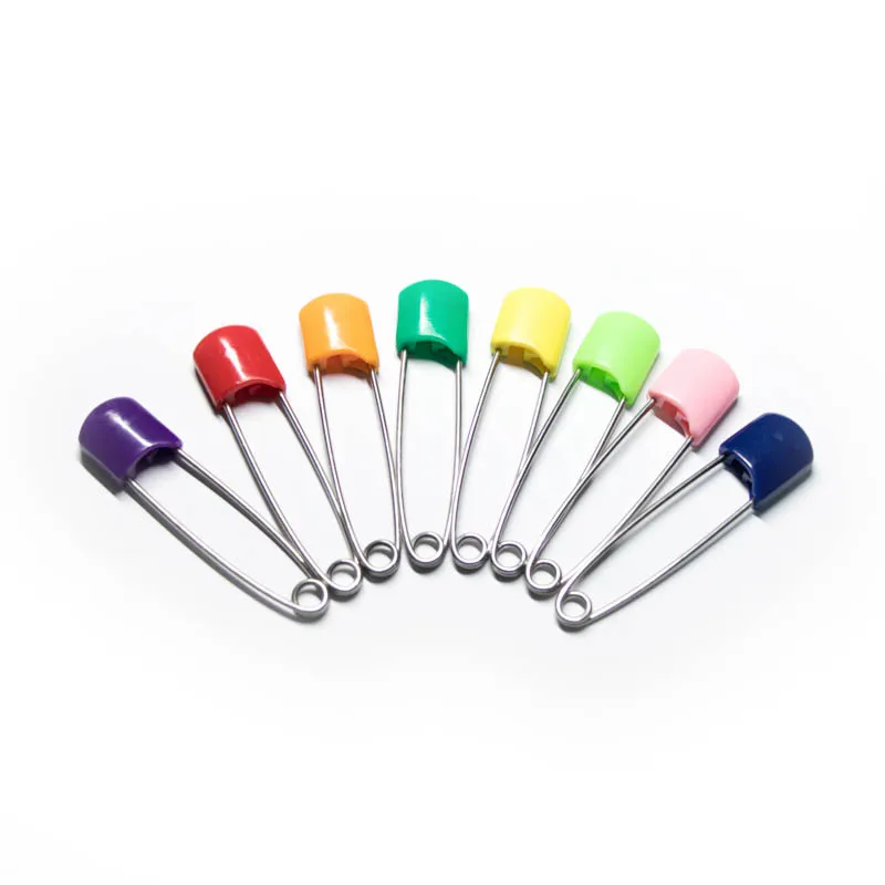 Factory Supply Colorful Baby Diaper Safety Pin