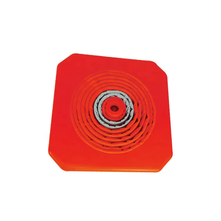 Collapsible Portable Cone Road Sign Round Reflective