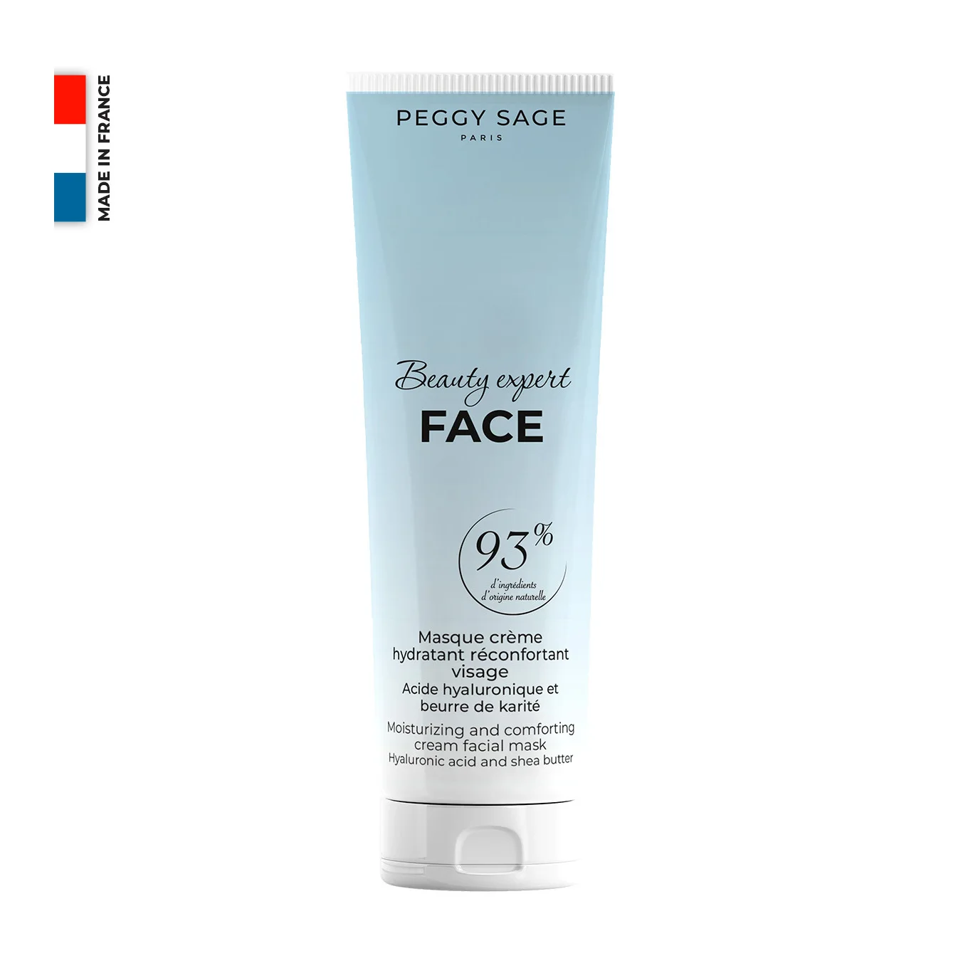 BEAUTY EXPERT FACE moisturizing and comforting cream facial mask – Hyaluronic acid and shea butter