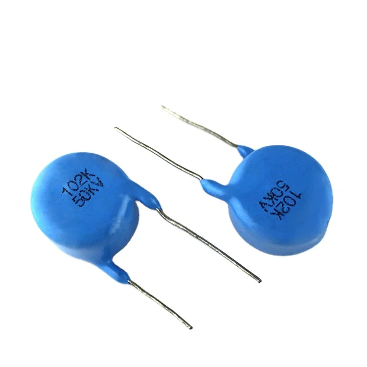 50KV 102M 1000PF Radial Lead High Voltage Ceramic Capacitor 50KV102M