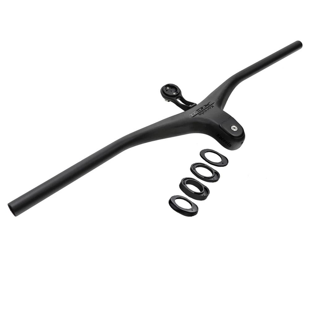XC1 T1000 Carbon MTB Bicycle integrated Handlebar Riser-17degree Unit 680/700/720/740 mm Titanium screw for mtb XC cross