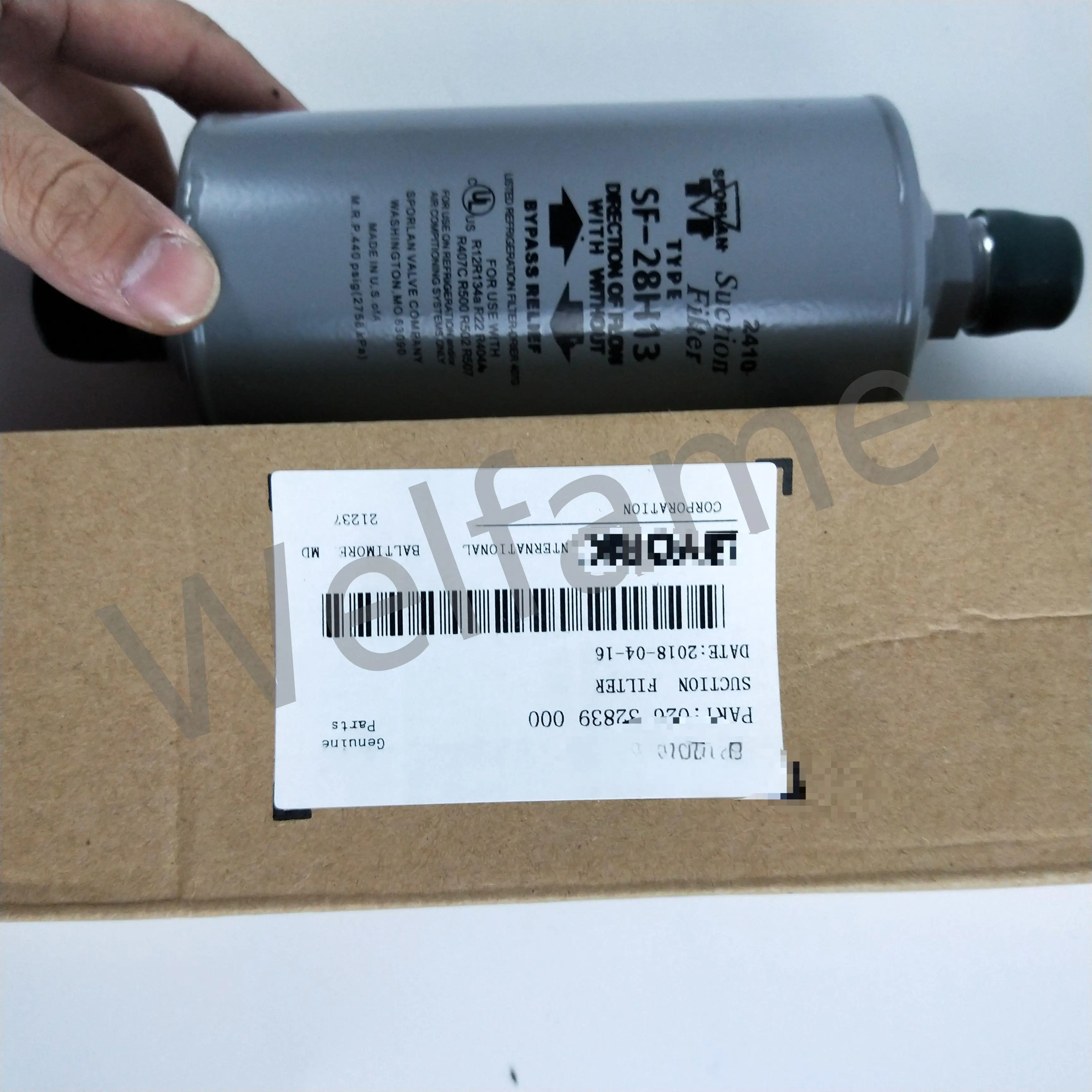 High quality replacement 026-46249-000 dryer filter YK air conditioning spare parts 026-32839-000 filter element