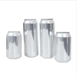 Beer can soda drink aluminum can craft Brewed homemade metal aluminum bottle pack empty cans