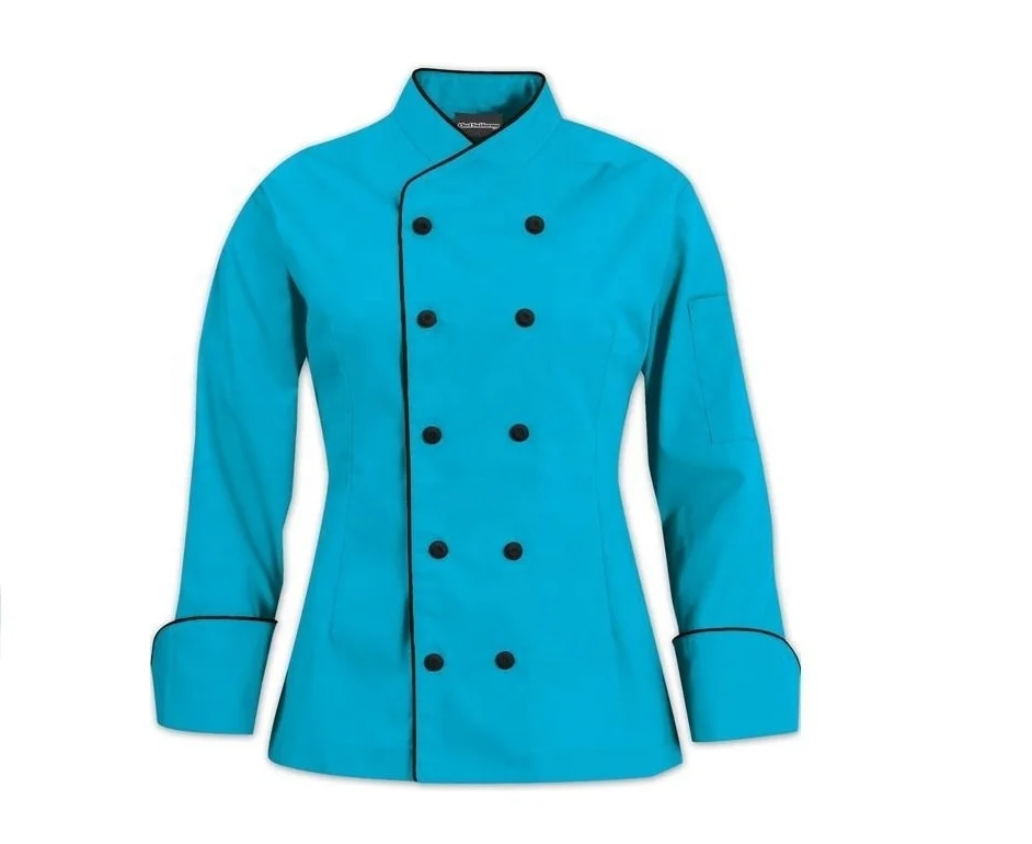 2021 Hot sale New fashion Latest High quality Women Chef Uniform Low Cost Chef jacket / Chef Coat