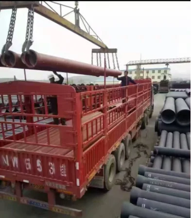 BS EN545 BS EN598 BS4772 Ductile Cast Iron Pipes Centrifugal ductile iron pipe Bitumen Coated Ductile Cast Iron Pipe