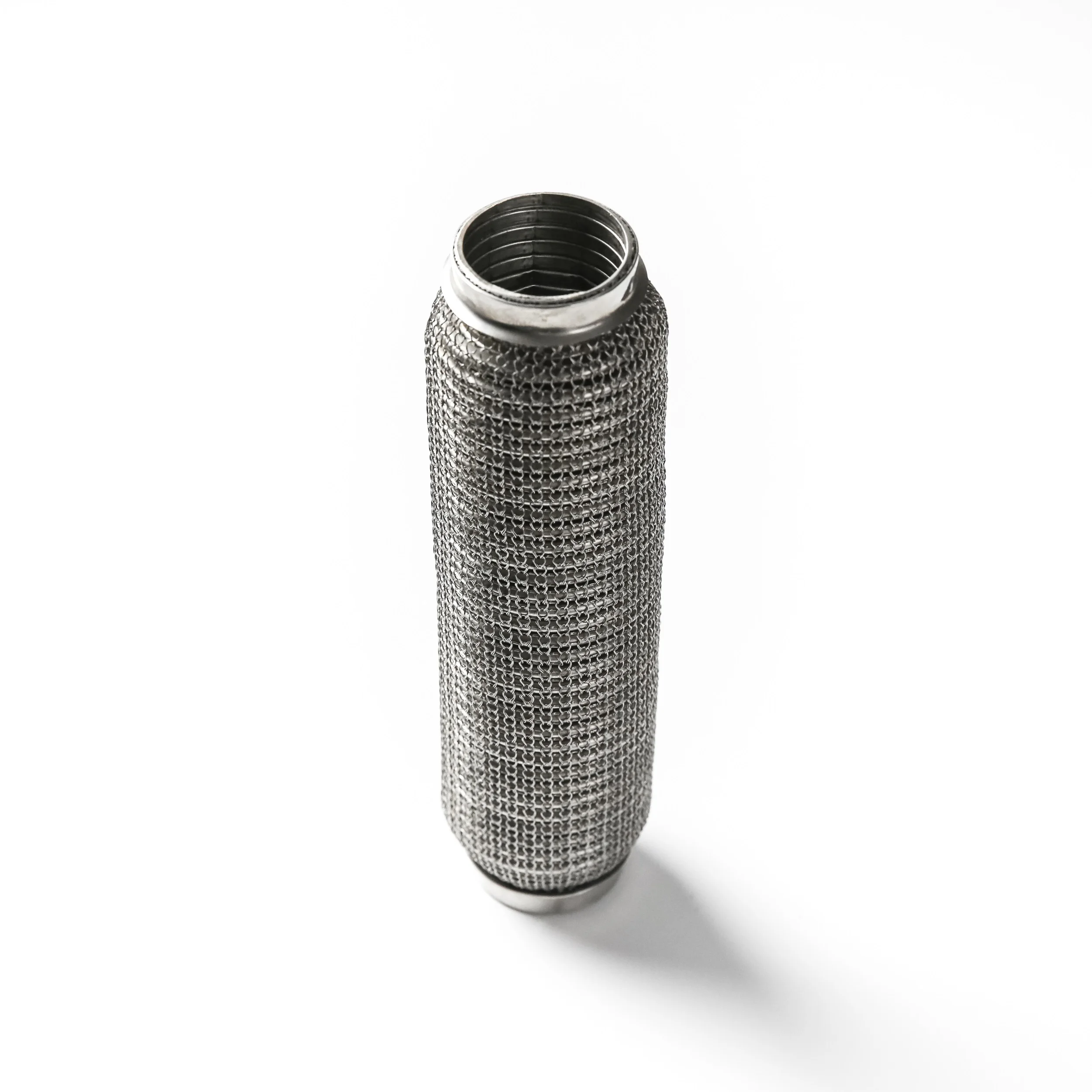 ISO9001 SUS304 Turbo Flexible Exhaust Pipe Steel Wire Braided for auto car exhaust system with soft wire mesh