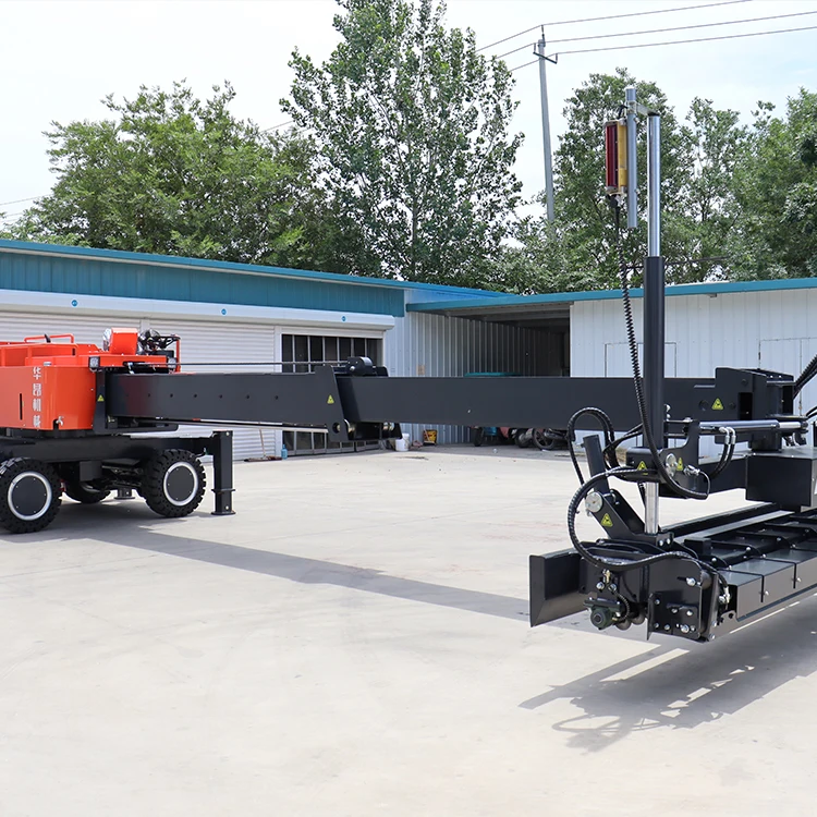 Telescopic Boom 4-Wheel Leveling Machine Handheld Concrete Floor Polisher Engine Motor Core Components Polishing Cement Floors