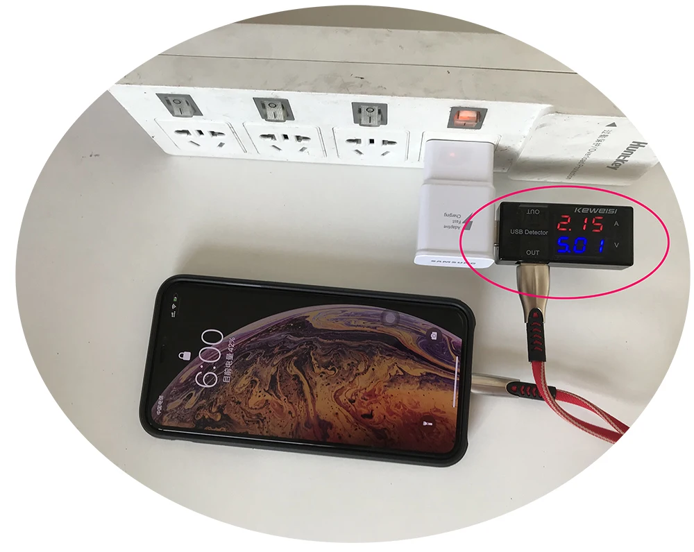 USB-зарядное устройство для Samsung Galaxy S6 S7 S8 S9 S10 S20 iPhone