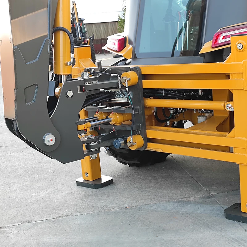 Free Shipping 4x4 Wheel Drive Tractor Backhoe Excavator Loader 3cx 4cx Jcb Backhoes Loader With Digger