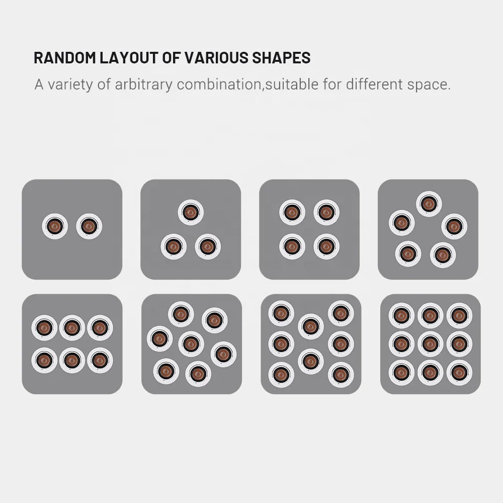 Cheap aluminium alloy cob high lumen output dimmable flicker free led downlight 6 inch