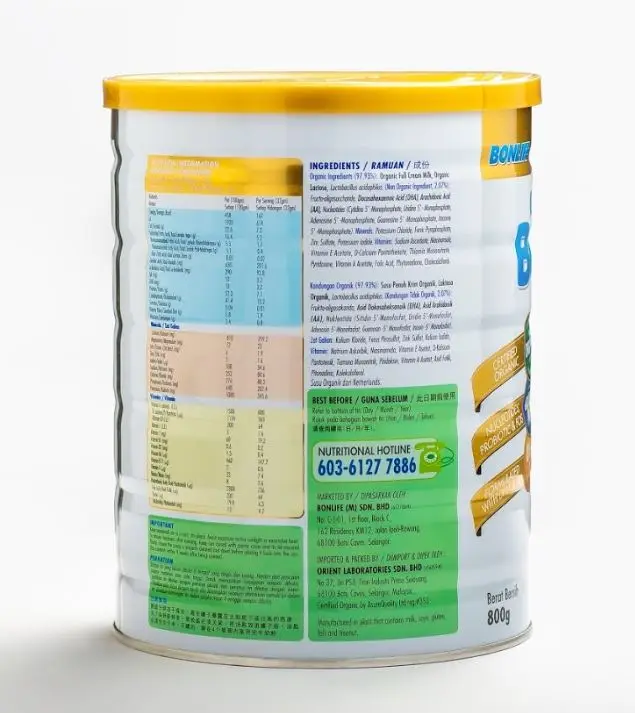 
Bonmil 1+ Baby Milk Infant Formula Powder (Step 3) 