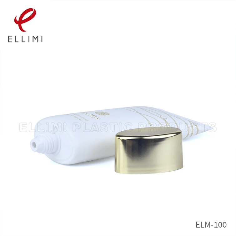 45 Double Layer Flat Cap Soft Tube ELM-100, Diameter: 45, Thread: Flat Tube Special Thread, Capacity: 80-220ml,