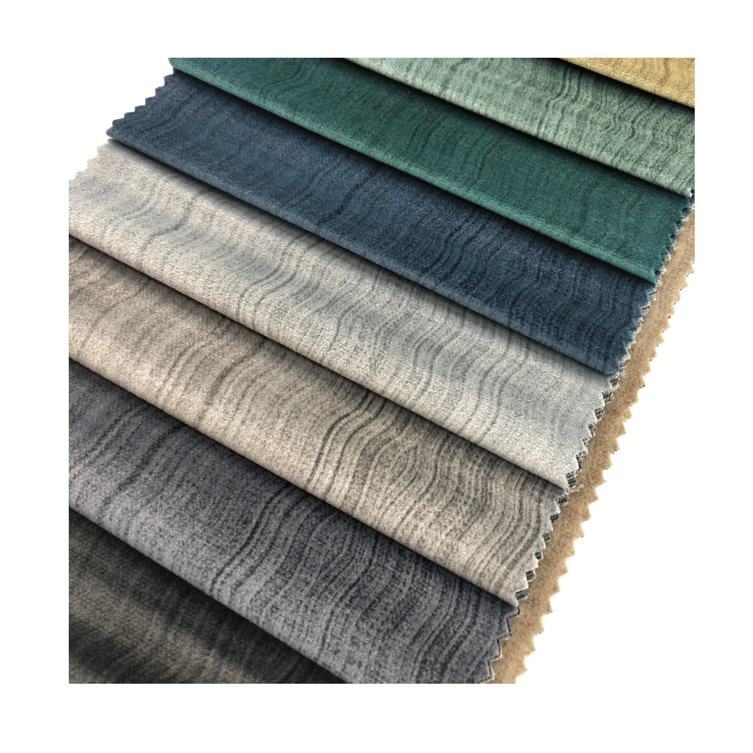 2022 New Free sample factory price good ready custom design Metal printed metallic 280 cm velvet fabric for sofa curtain