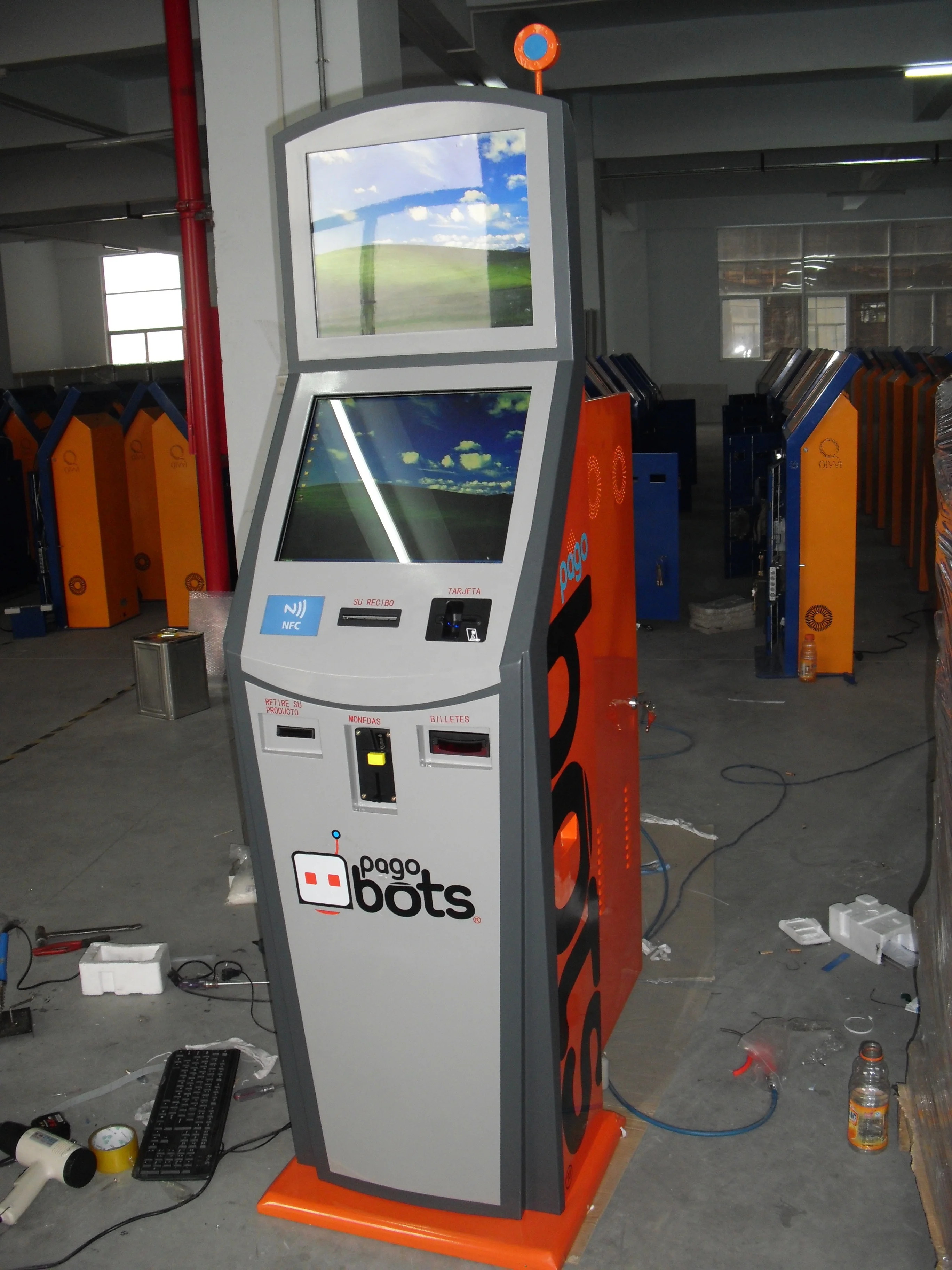 High Quality self service terminal kiosk for Hotel Kiosk check in and check out