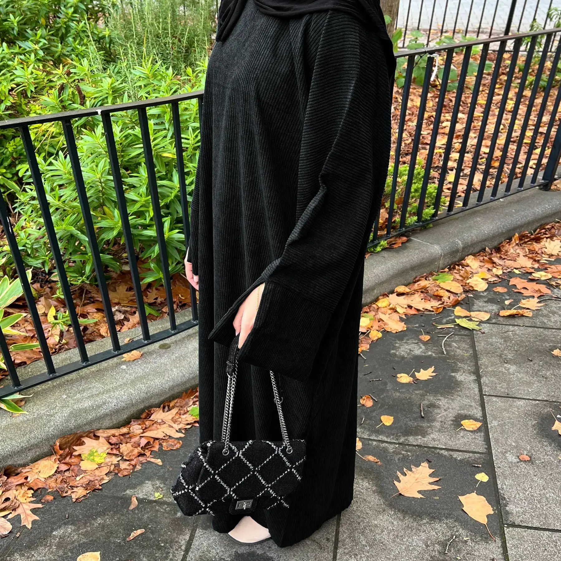 Muslim marriage dress islamic clothing traditions dubai abaya kimono style abaya inner slip dress