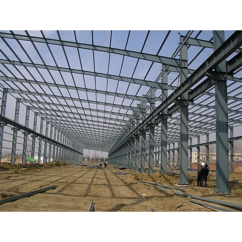 High Strength Light Steel Structure Workshop Hangar Building Prefabricated Warehouse Steel Shed