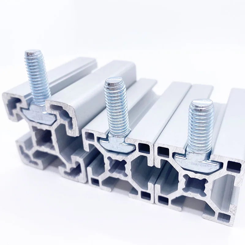 Т-образный болт M8 x 20 мм из углеродистой стали, Т-образный болт, головка молотка, Т-образный винт, гвоздик для алюминиевого профиля серии 3030, 10 мм