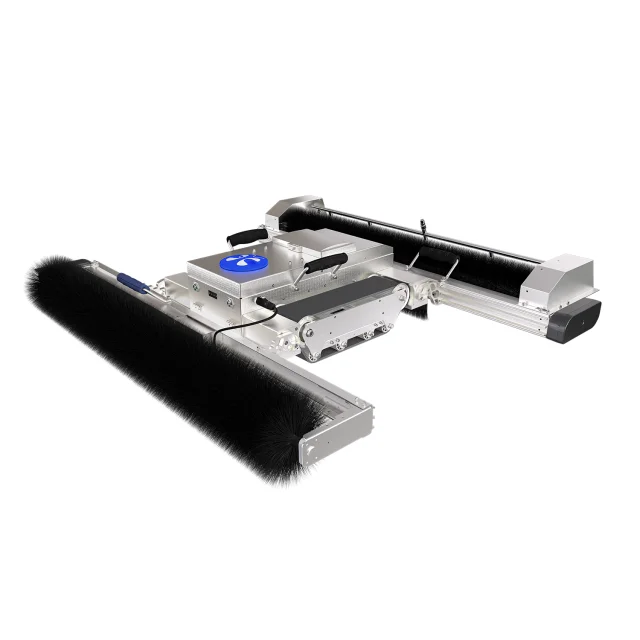 The only one with fully automatic technology lightweight autonomous solar panel cleaning robot