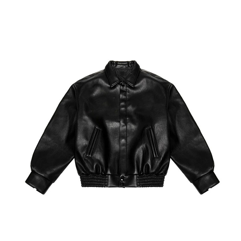 Wholesale Fashion Design Hotselling Women Real Sheep Custom Spring 100% Real Silver Fox Fur Jac jacke veste leather jacket