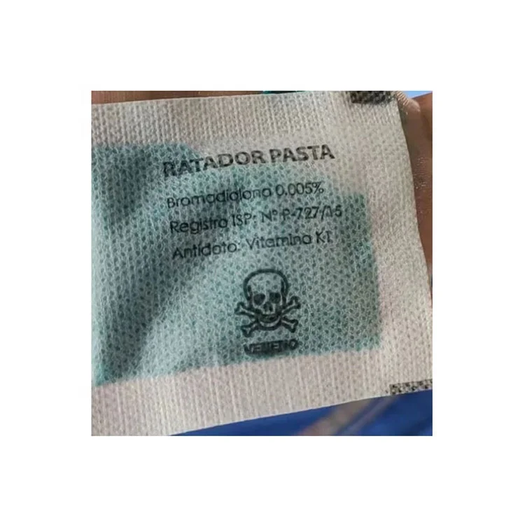 Manufacturer Direct Selling Farm Custom Mouse Rodenticide 0.005% Brodifacoum Paste Feed Anti Rat Killing Poison Raticide