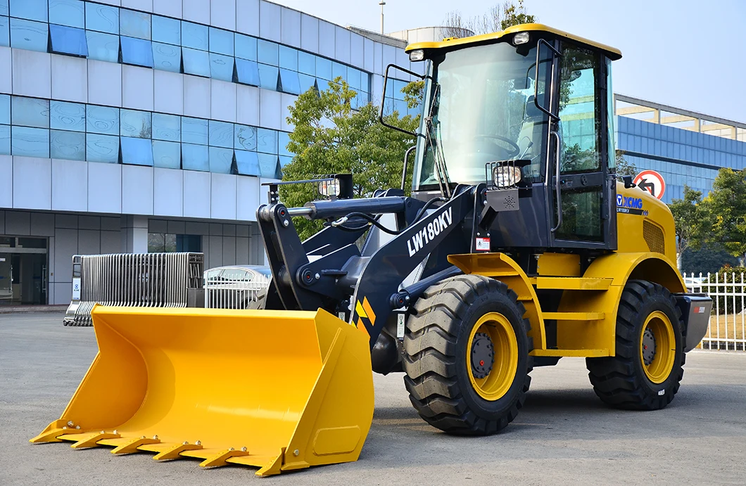 XCMG Official LW180KV Agricultural 1.8 Ton Used Mini Articulated Wheel Loader