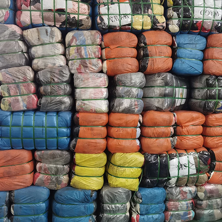 Fashion A Grade Men plaid shirt T-shirt round 90% clean Used Clothes Second hand Clothes Bales Of Men cotton shirt In Stock