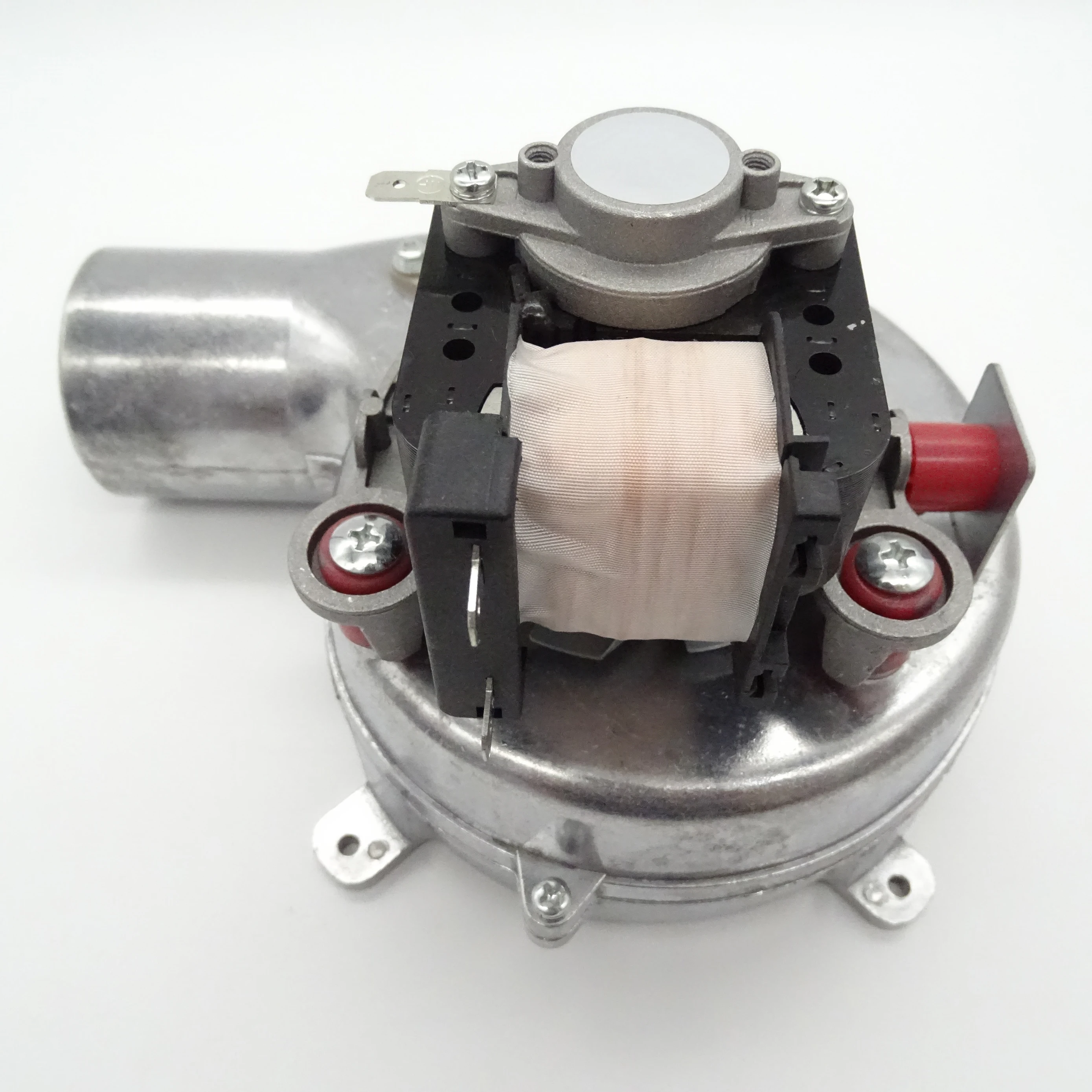 High Pressure Combustion Blower Fan for Gas Heater Pellet Burner Biogas Fireplace Stove Boiler Oven Furnace AC 110/230 Clockwise