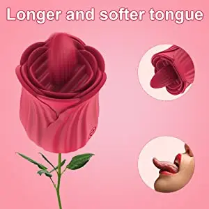 Clitoral Nipple Sucking Rose Vibrator Nipple Massager Clitoris Stimulator Anal Vibrator Rose Sex Toy Vibrator for Women
