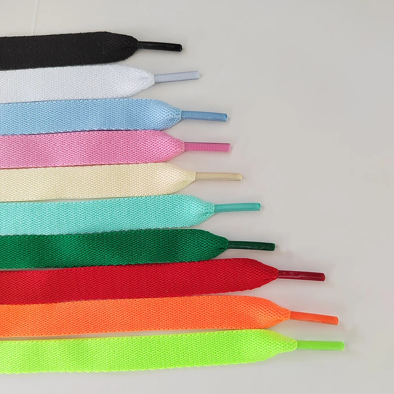 15mm chunky wide flat shoelaces fat sneaker laces in different colors