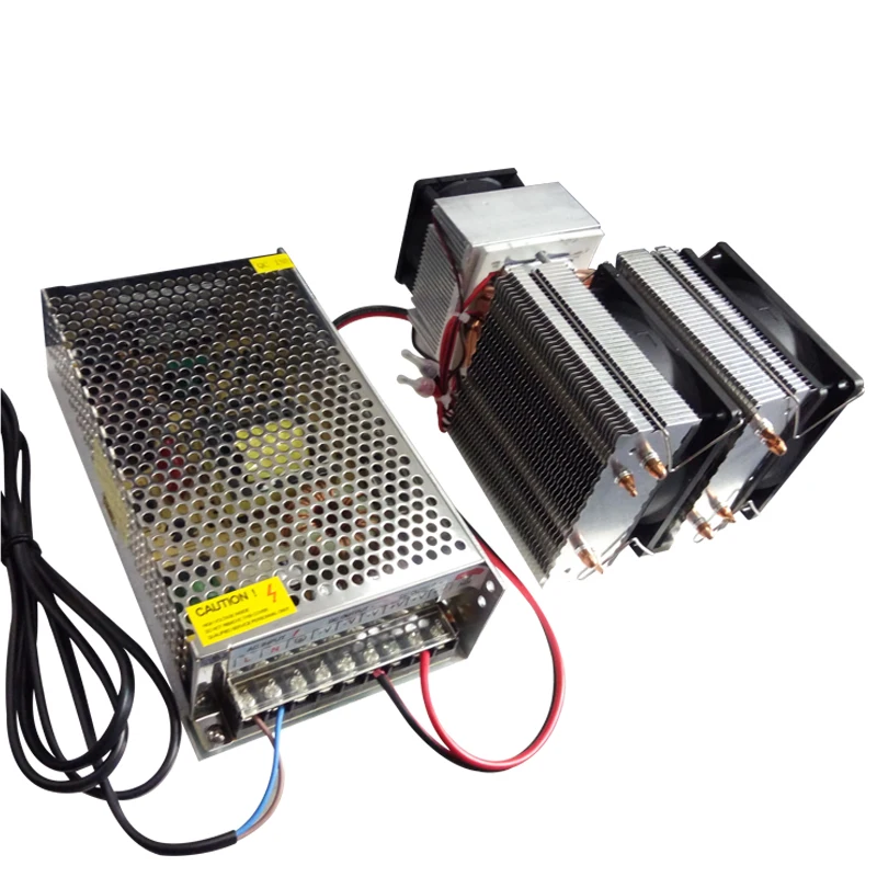 120W Semiconductor Mini Air Conditioner Peltier Thermoelectric Cooler 12v Air Cooling Unit