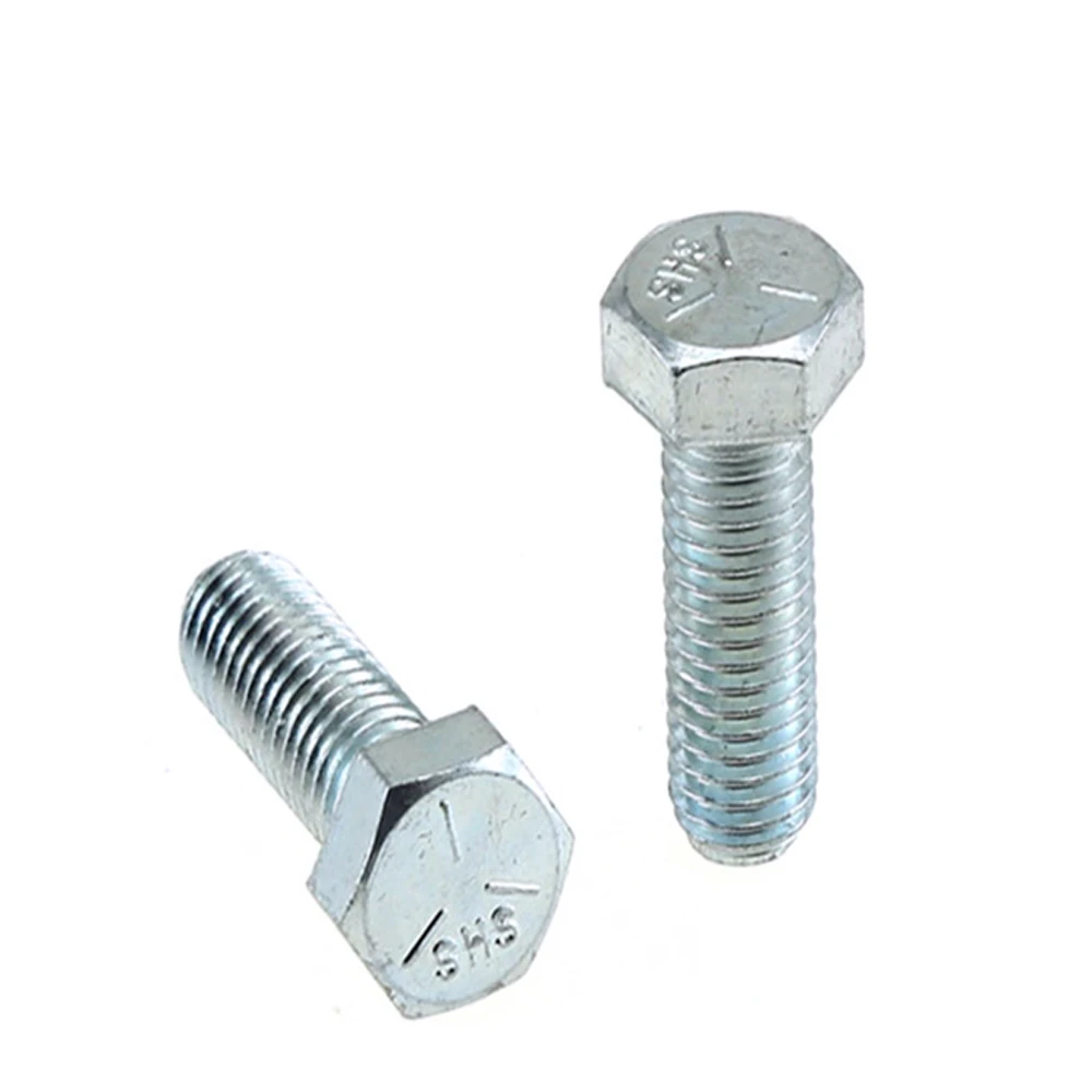 
Mild Steel Hex Bolts and Nuts Screw Fasteners 