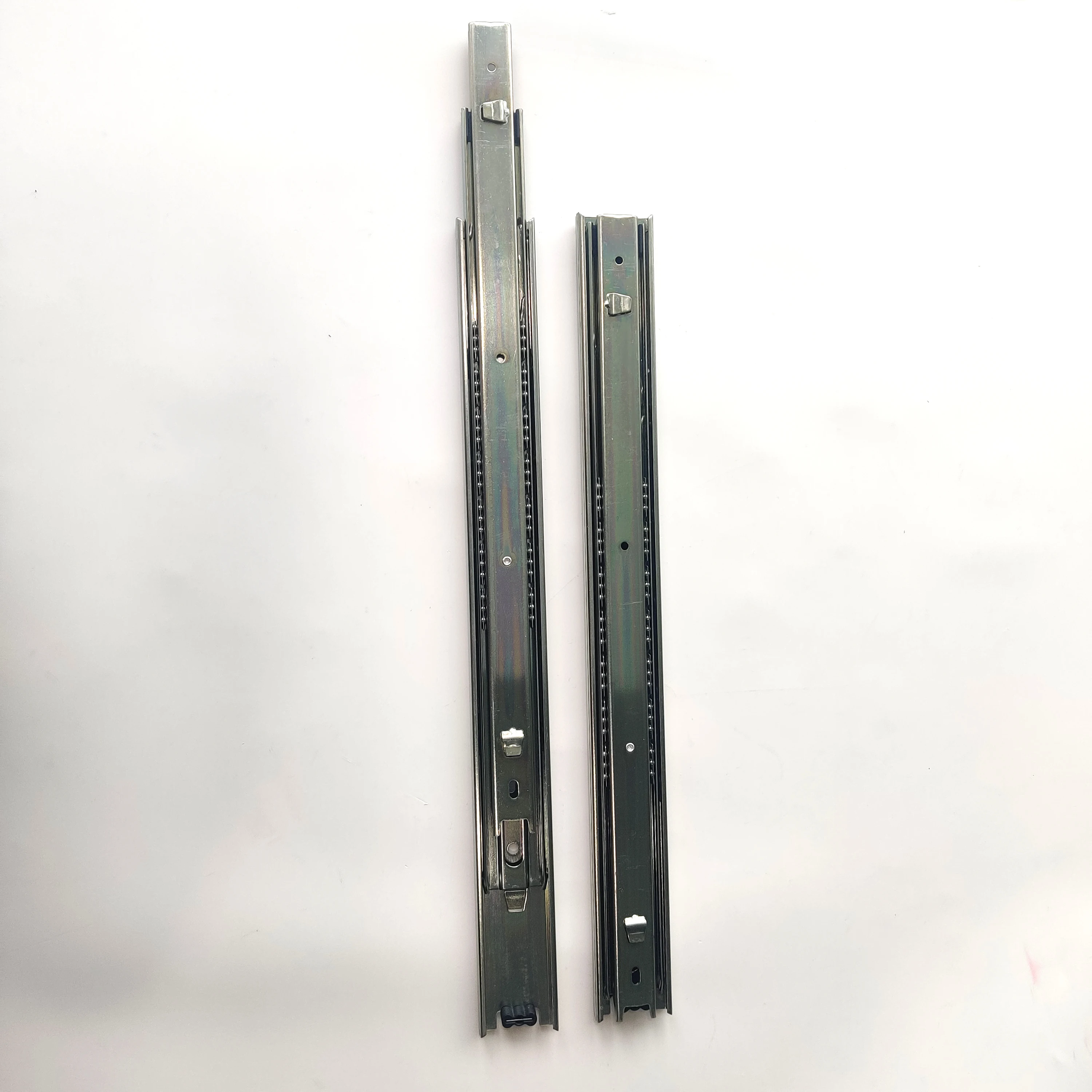 Soft Closing Push Open Full Extention Furniture Hardware Ball Bearing Telescopic Drawer Slide