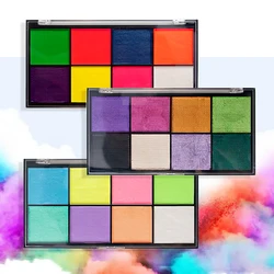 Halloween Art Body Painting Supplies Face Paint Palette Wet Matte Liquid Cake Eyeliner Color